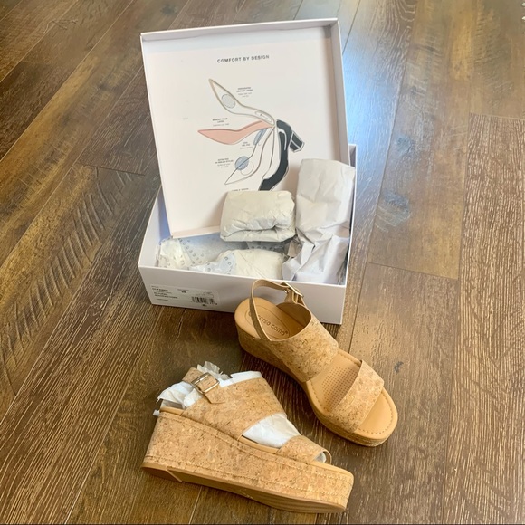 CC Corso Como Fairen Platform Cork Sandals - Picture 2 of 6